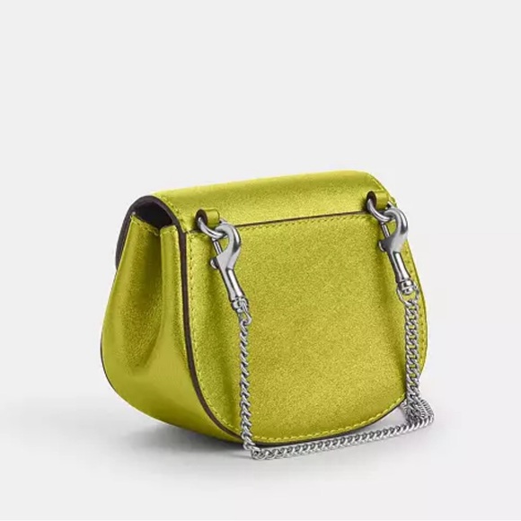 Mini Bag Coach Morgan Card Case on a Chain .NWT - Picture 2 of 11